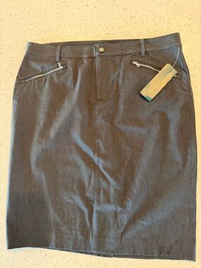 Lauren Ralph Lauren Black Knee-Length Skirt Size 14